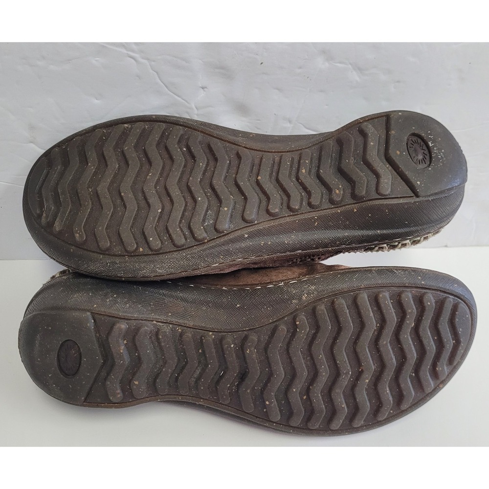 UGG Kohala Brown Leather clog slipper Women's Mule Shoes Size 8 - Picture 6 of 8